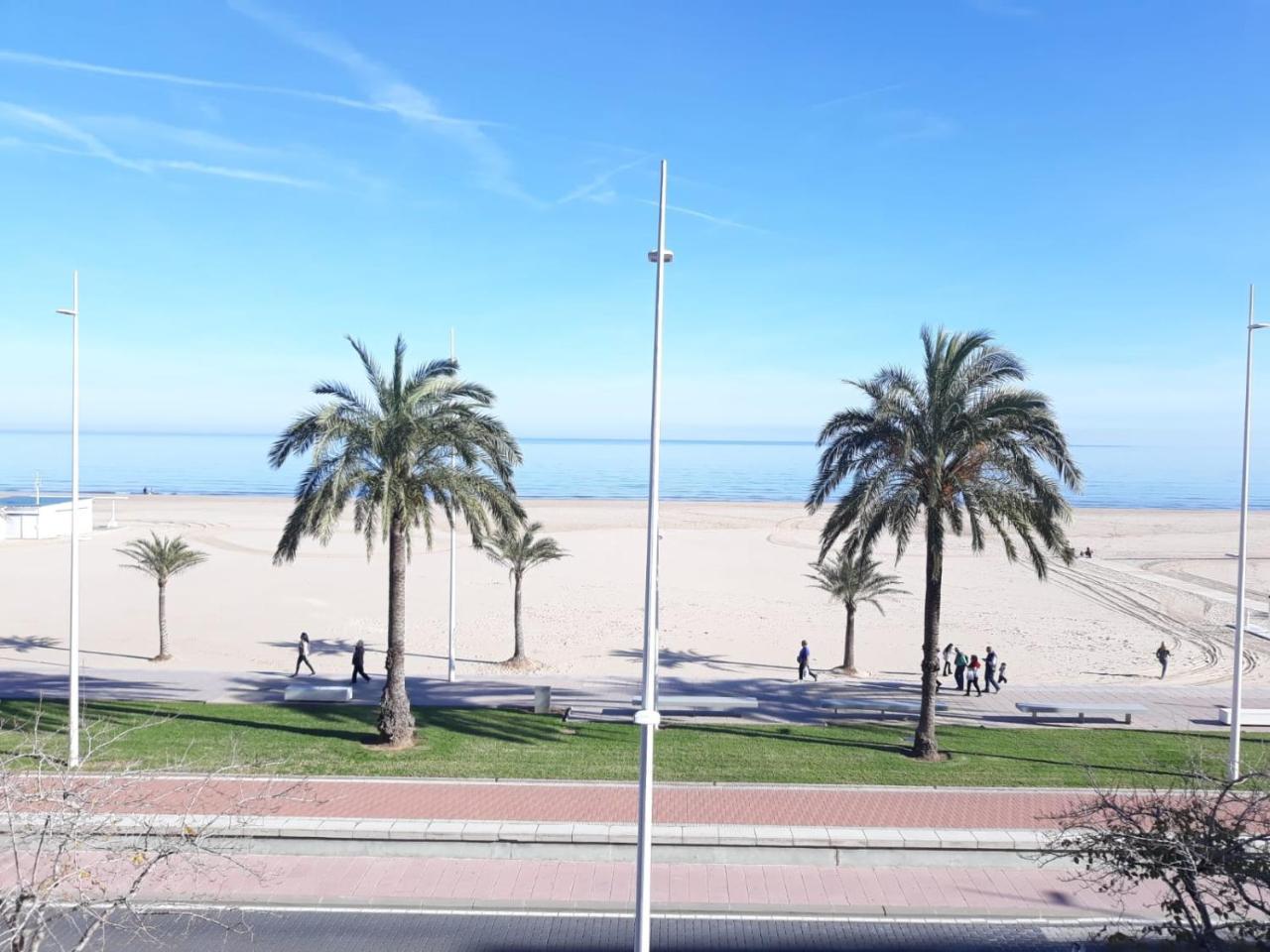 Playa de Gandia Infante Primera Linea Gandia Playa Solo Familias מראה חיצוני תמונה