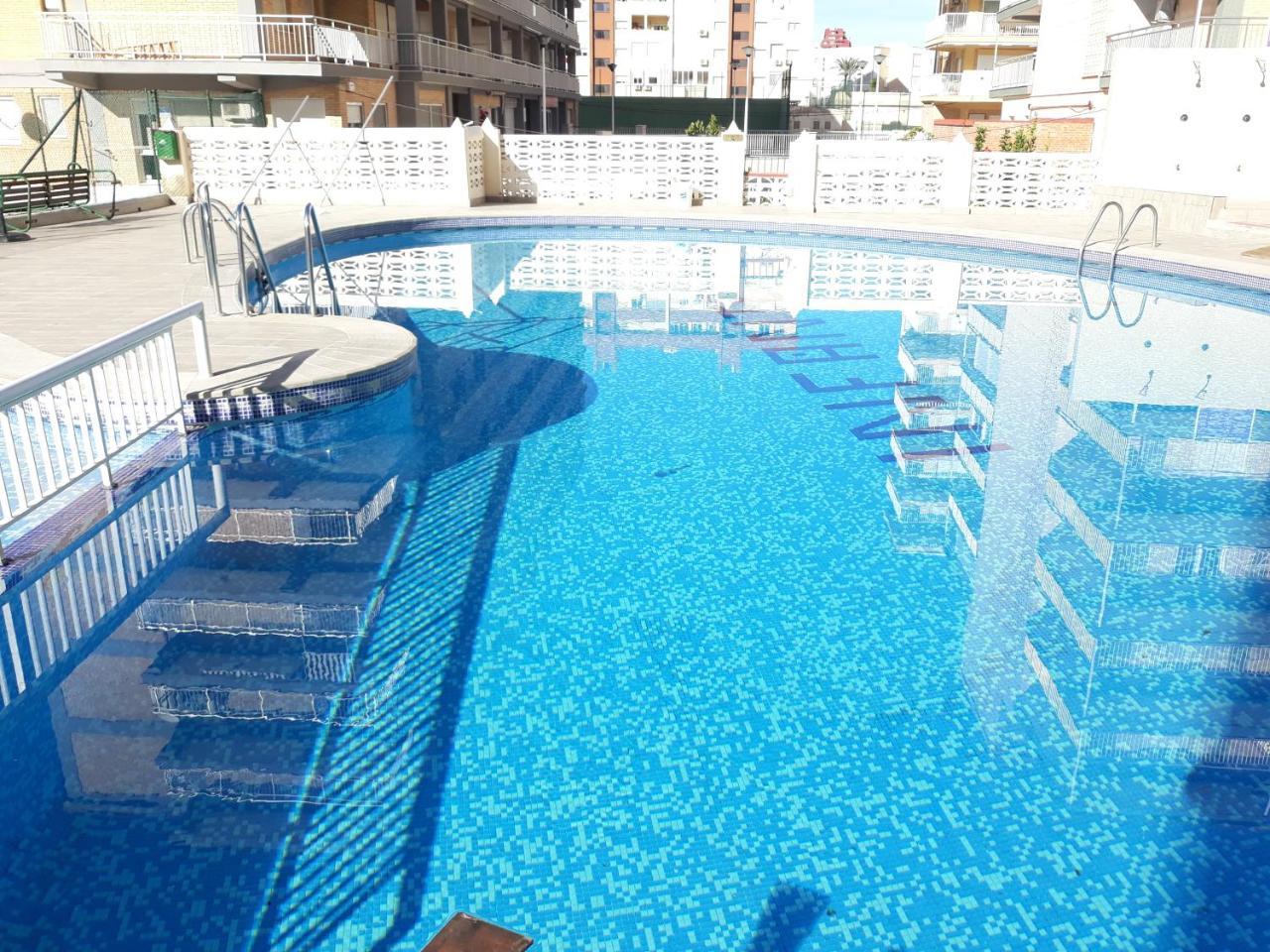 Playa de Gandia Infante Primera Linea Gandia Playa Solo Familias מראה חיצוני תמונה