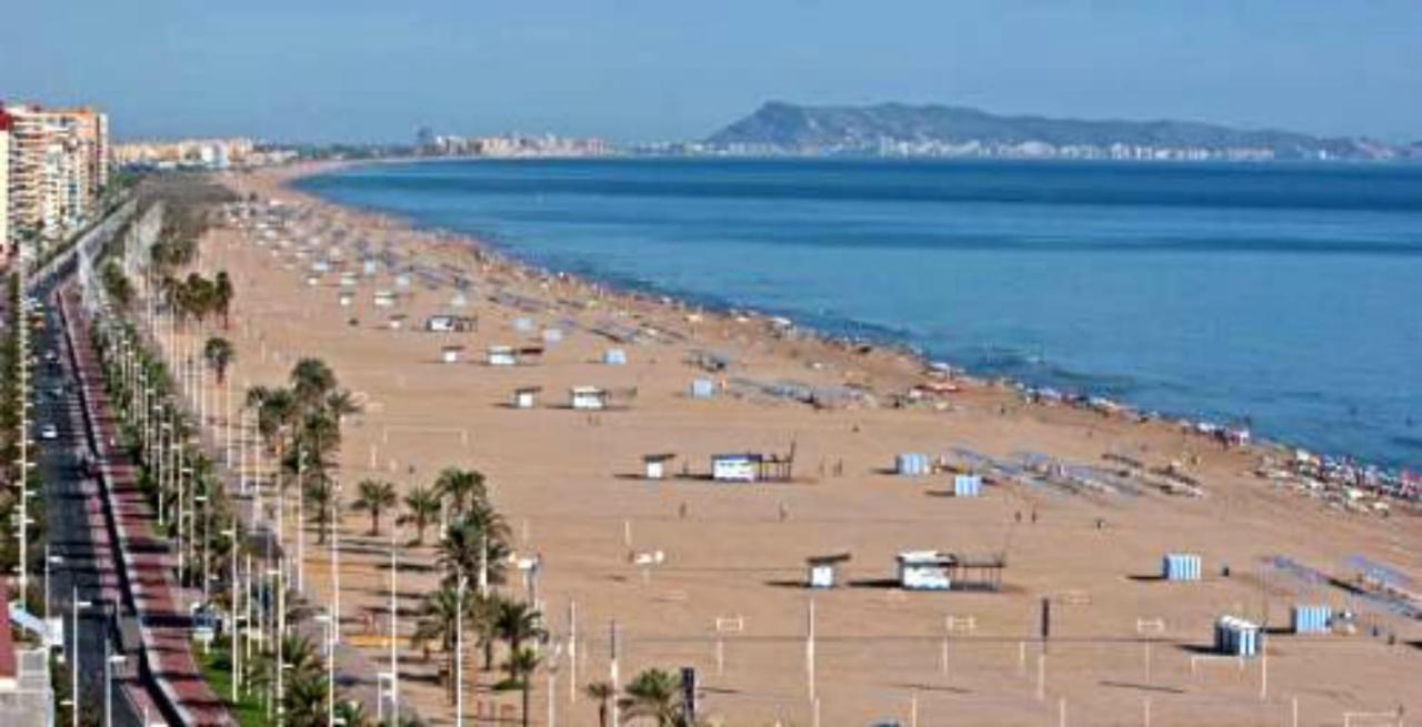 Playa de Gandia Infante Primera Linea Gandia Playa Solo Familias מראה חיצוני תמונה