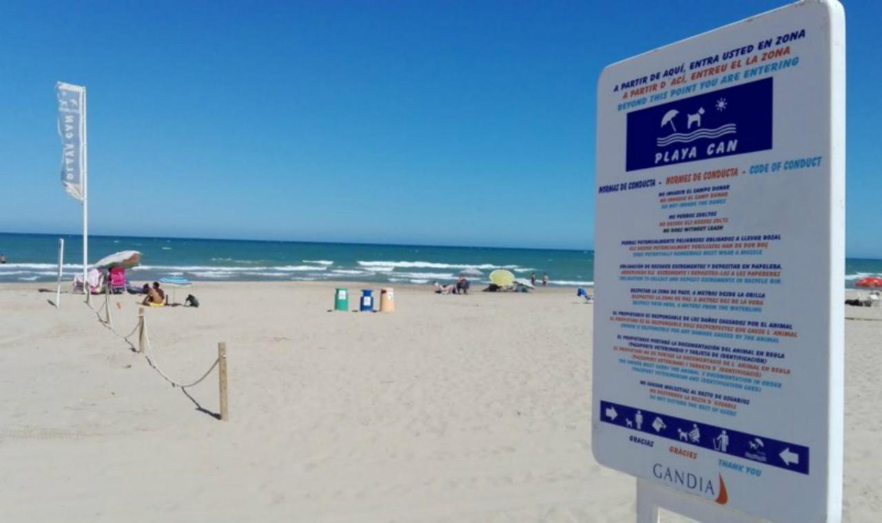 Playa de Gandia Infante Primera Linea Gandia Playa Solo Familias מראה חיצוני תמונה
