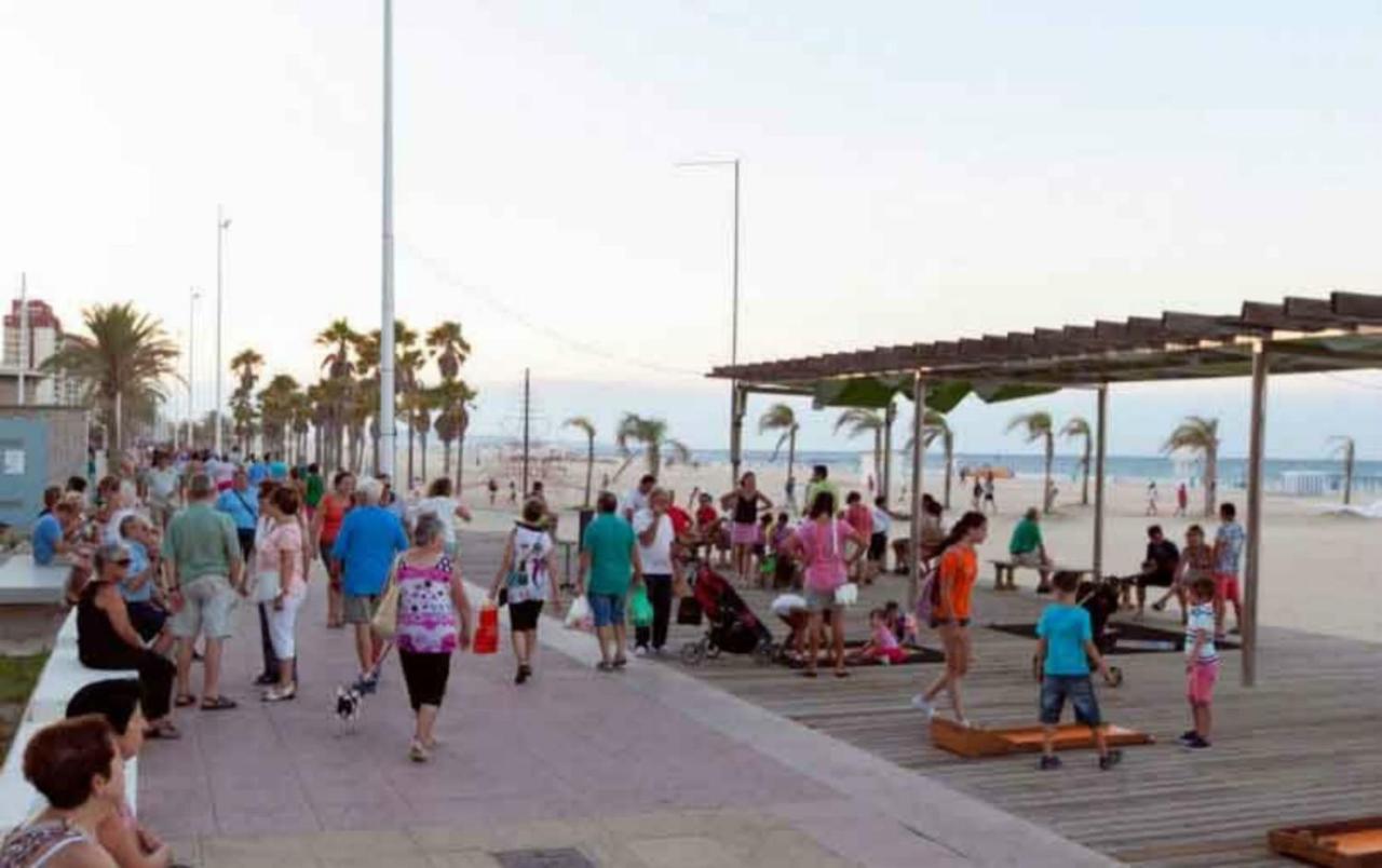 Playa de Gandia Infante Primera Linea Gandia Playa Solo Familias מראה חיצוני תמונה